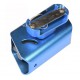 Подсумок пистолетный IPSC adjustable aluminium holster for Race Master SHS skeleton Blue I001-BL
